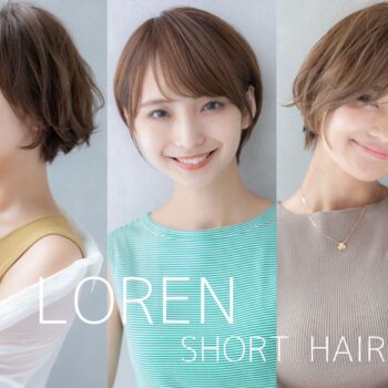 40代50代に似合う上品なゆるめボブパーマのヘアスタイル