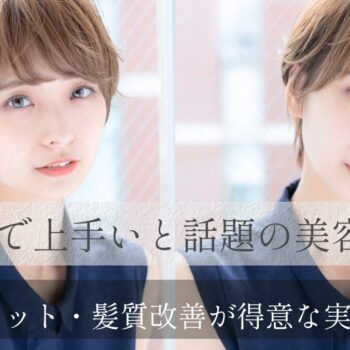 銀座 美容室 上手い 小顔カット 髪質改善 トップ画像