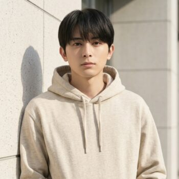 自由が丘で自然に仕上げたメンズ縮毛矯正のイメージ