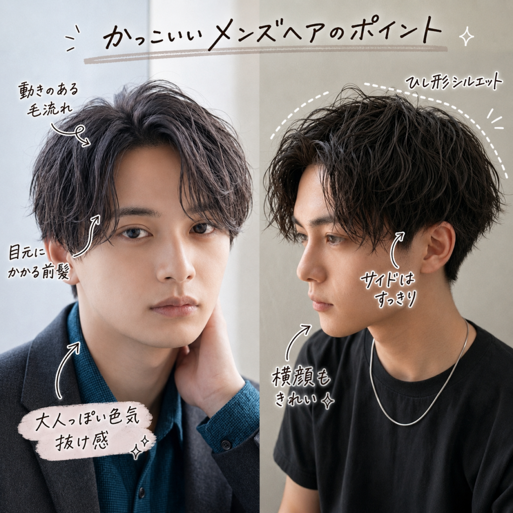 メンズカットの頻度と清潔感を保つセンターパートのポイント
