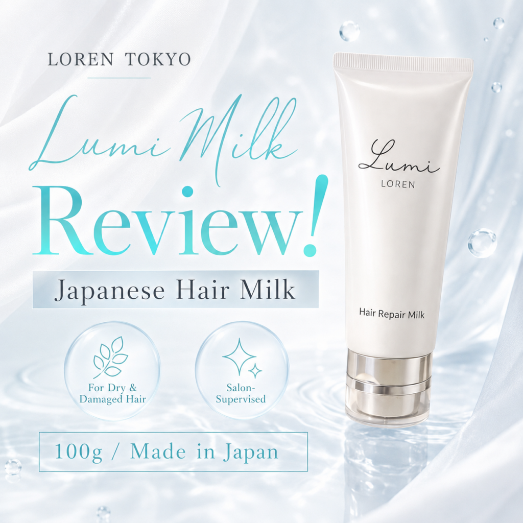 Lumi Milk Japanese hair milk for dry and damaged hair
