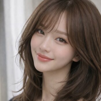 ミディアムのハッシュカットヘアカタログのアイキャッチ画像