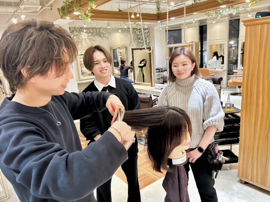 LOREN自由が丘の美容師アシスタント採用と人気スタイリストを目指す未来